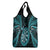 New Zealand Darts Grocery Bag Happiness Is A Tight Threesome Maori Turquoise