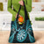 New Zealand Darts Grocery Bag Happiness Is A Tight Threesome Maori Turquoise