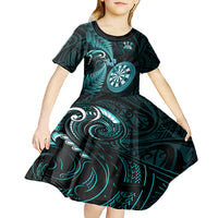 new-zealand-darts-kid-short-sleeve-dress-happiness-is-a-tight-threesome-maori-turquoise