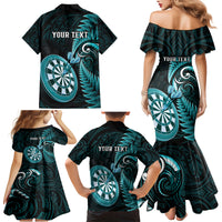 personalised-new-zealand-darts-family-matching-mermaid-dress-and-hawaiian-shirt-happiness-is-a-tight-threesome-maori-turquoise