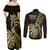 new-zealand-darts-couples-matching-off-shoulder-maxi-dress-and-long-sleeve-button-shirts-happiness-is-a-tight-threesome-maori-gold