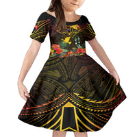 papua-new-guinea-manus-province-kid-short-sleeve-dress-papua-niugini-coat-of-arms-with-flag-style