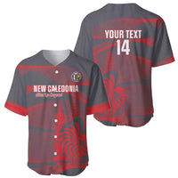Custom New Caledonia Football Baseball Jersey Allez Les Cagous Grey Version - Polynesian Pride