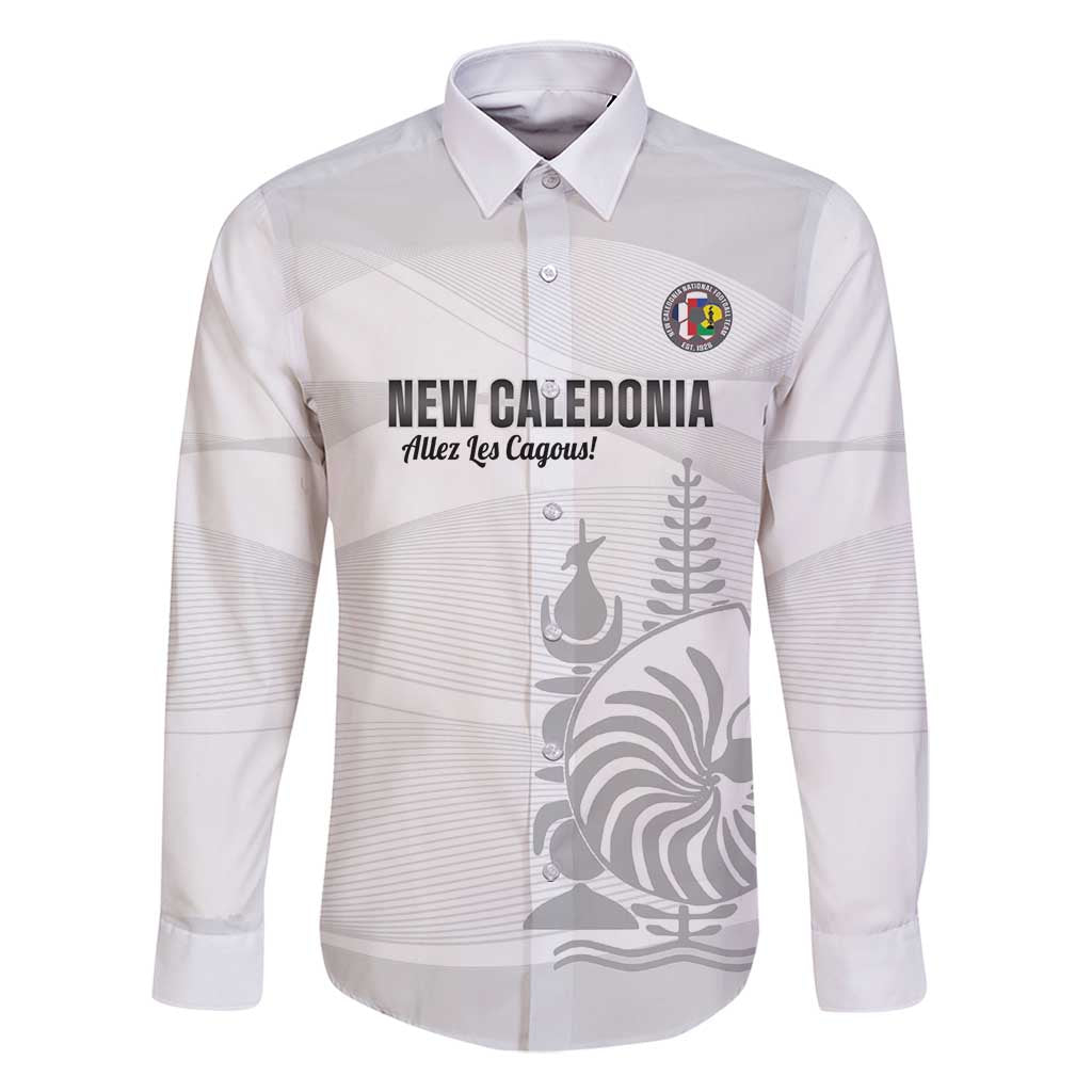 Custom New Caledonia Football Family Matching Tank Maxi Dress and Hawaiian Shirt Allez Les Cagous White Version - Polynesian Pride
