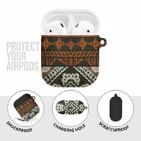 Bula Fiji Tapa AirPods Case Fijian Masi Vintage Vibes - Polynesian Pride