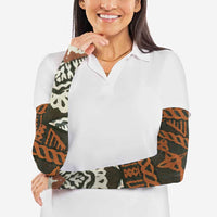 Bula Fiji Tapa Arm Sleeves Fijian Masi Vintage Vibes - Polynesian Pride