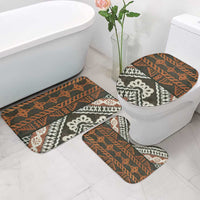 Bula Fiji Tapa Bathroom Set Fijian Masi Vintage Vibes - Polynesian Pride