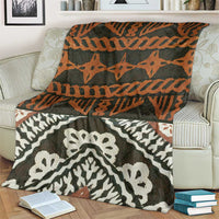 Bula Fiji Tapa Blanket Fijian Masi Vintage Vibes - Polynesian Pride