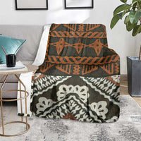 Bula Fiji Tapa Blanket Fijian Masi Vintage Vibes - Polynesian Pride