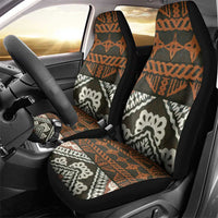 Bula Fiji Tapa Car Seat Cover Fijian Masi Vintage Vibes - Polynesian Pride