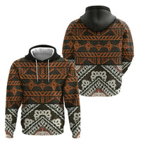 Bula Fiji Tapa Hoodie Fijian Masi Vintage Vibes - Polynesian Pride