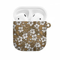 Kuvui Bula Fiji AirPods Case Fijian Tapa Seamless Hibiscus - Polynesian Pride