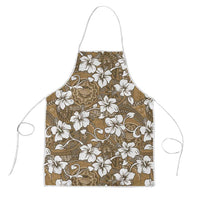 Kuvui Bula Fiji Apron Fijian Tapa Seamless Hibiscus - Polynesian Pride
