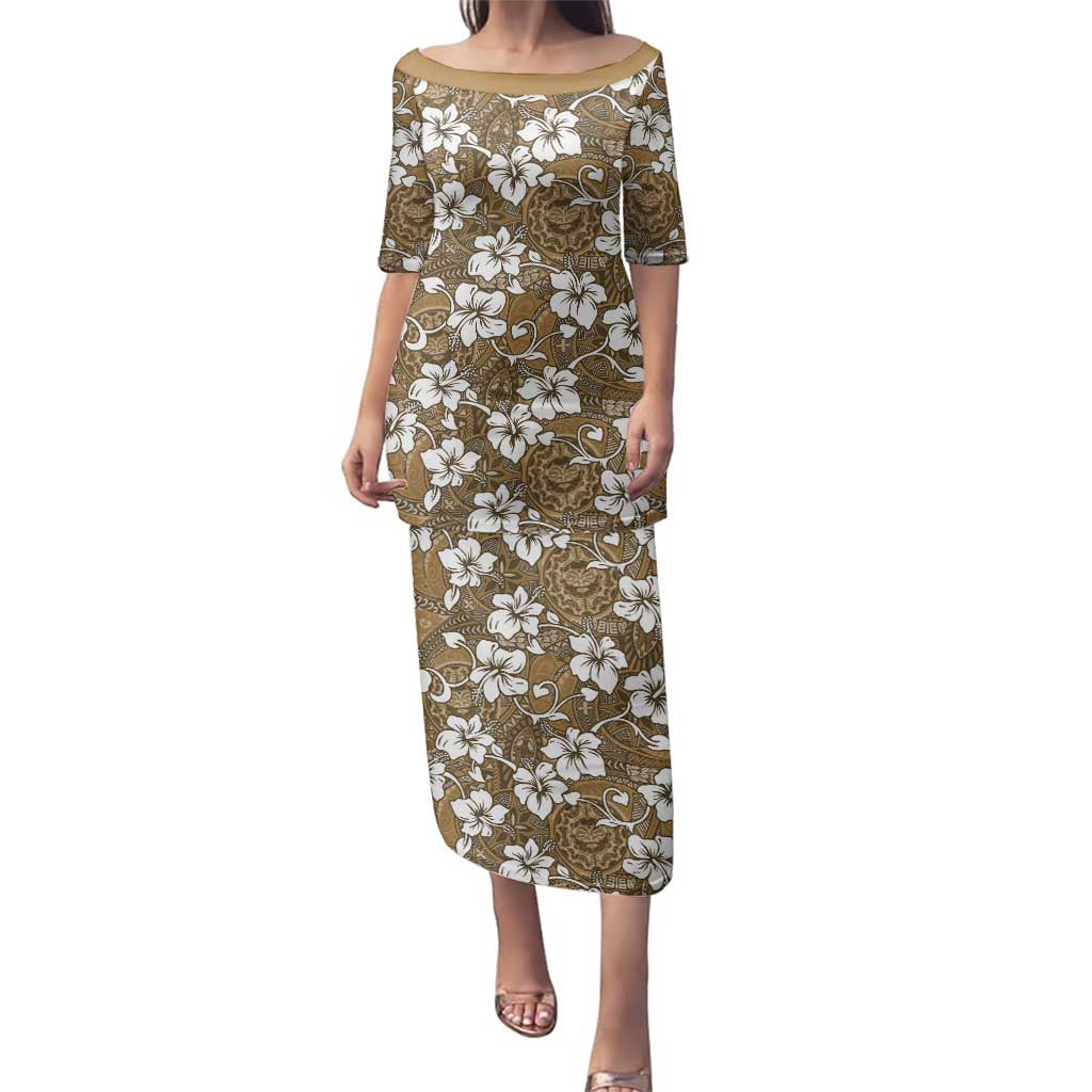 Kuvui Bula Fiji Family Matching Puletasi and Hawaiian Shirt Fijian Tapa Seamless Hibiscus - Polynesian Pride