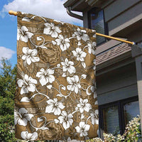 Kuvui Bula Fiji Garden Flag Fijian Tapa Seamless Hibiscus - Polynesian Pride