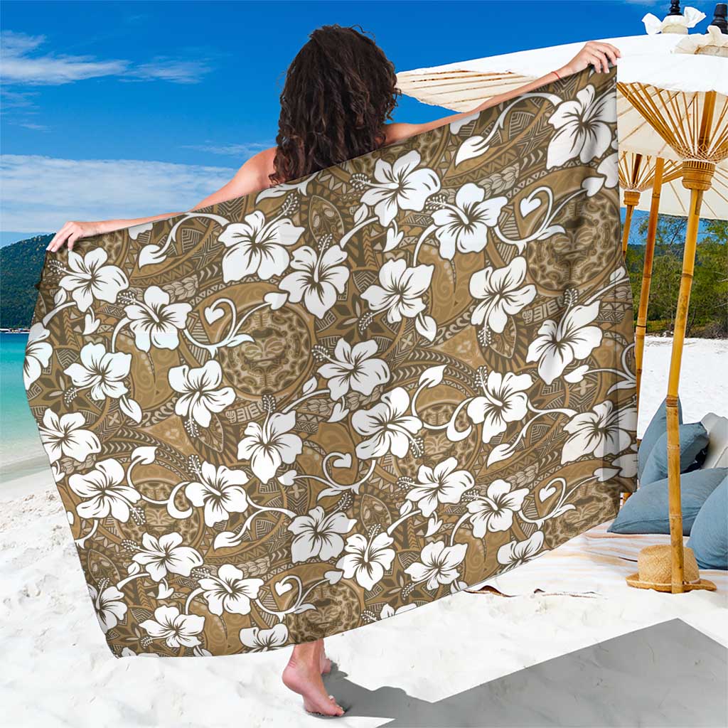 Kuvui Bula Fiji Sarong Fijian Tapa Seamless Hibiscus - Polynesian Pride