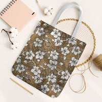 Kuvui Bula Fiji Tote Bag Fijian Tapa Seamless Hibiscus - Polynesian Pride