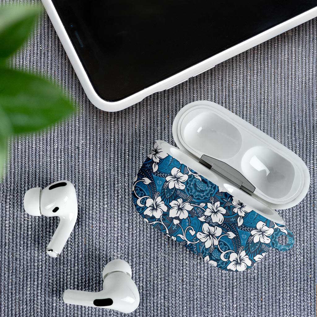 Karakarawa Bula Fiji AirPods Case Fijian Tapa Seamless Hibiscus - Polynesian Pride