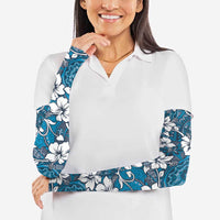 Karakarawa Bula Fiji Arm Sleeves Fijian Tapa Seamless Hibiscus - Polynesian Pride