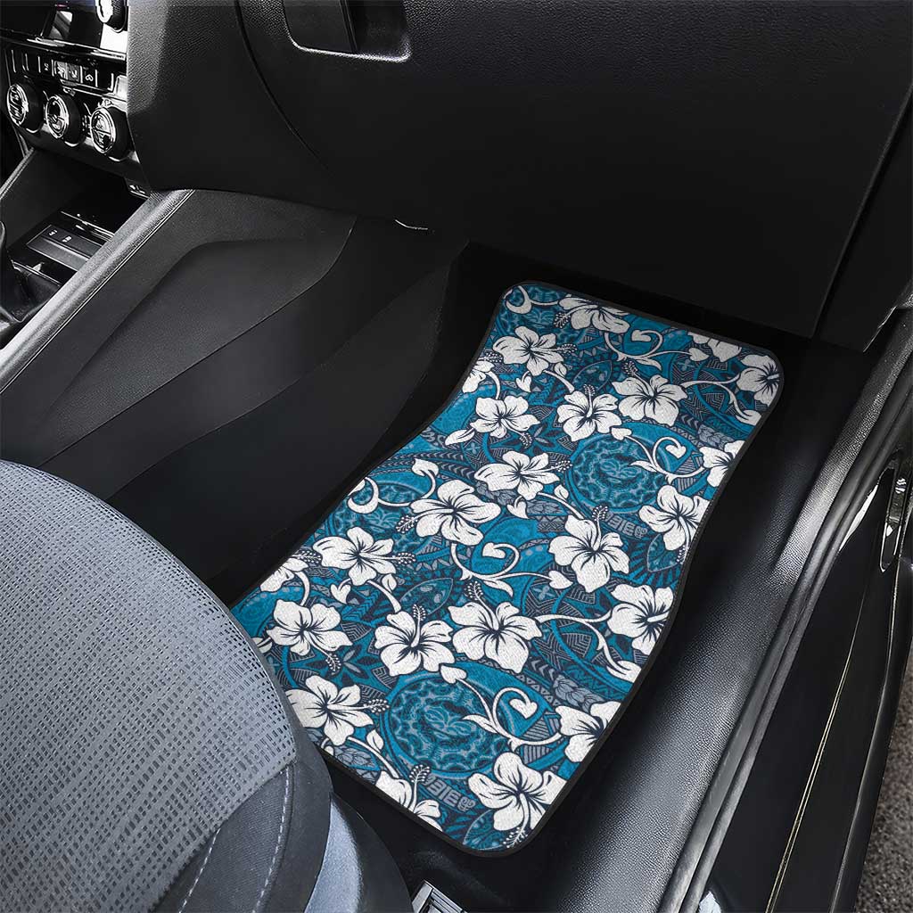 Karakarawa Bula Fiji Car Mats Fijian Tapa Seamless Hibiscus - Polynesian Pride
