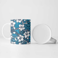 Karakarawa Bula Fiji Ceramic Mug Fijian Tapa Seamless Hibiscus - Polynesian Pride