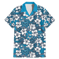Karakarawa Bula Fiji Family Matching Mermaid Dress and Hawaiian Shirt Fijian Tapa Seamless Hibiscus - Polynesian Pride