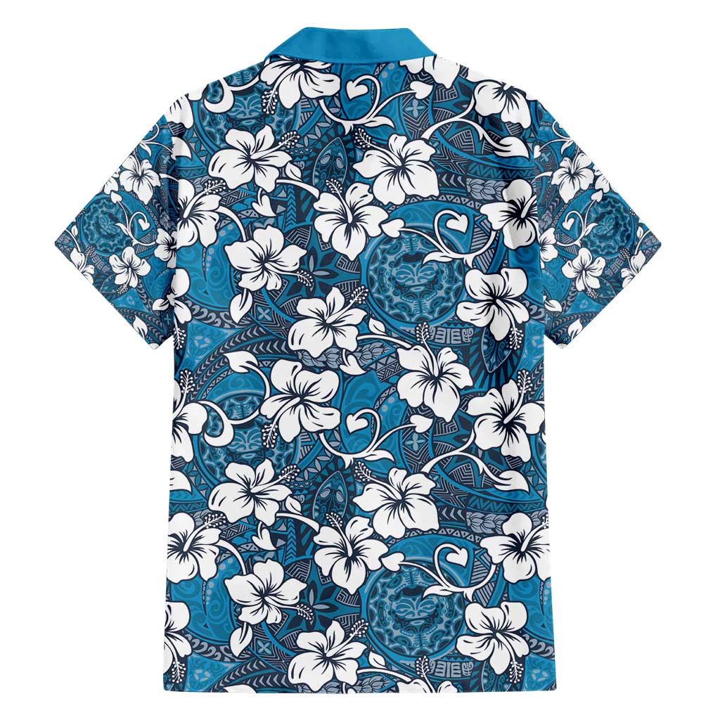 Karakarawa Bula Fiji Hawaiian Shirt Fijian Tapa Seamless Hibiscus - Polynesian Pride