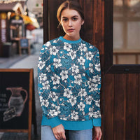 Karakarawa Bula Fiji Ugly Christmas Sweater Fijian Tapa Seamless Hibiscus - Polynesian Pride