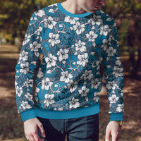 Karakarawa Bula Fiji Ugly Christmas Sweater Fijian Tapa Seamless Hibiscus - Polynesian Pride