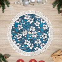 Karakarawa Bula Fiji Tree Skirt Fijian Tapa Seamless Hibiscus - Polynesian Pride