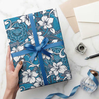 Karakarawa Bula Fiji Wrapping Paper Fijian Tapa Seamless Hibiscus - Polynesian Pride