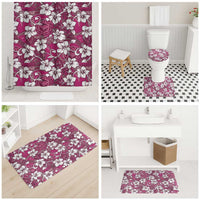 Piqi Bula Fiji Bathroom Set Fijian Tapa Seamless Hibiscus - Polynesian Pride