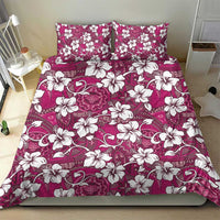 Piqi Bula Fiji Bedding Set Fijian Tapa Seamless Hibiscus - Polynesian Pride