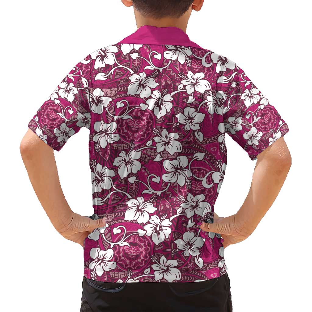 Piqi Bula Fiji Hawaiian Shirt Fijian Tapa Seamless Hibiscus - Polynesian Pride