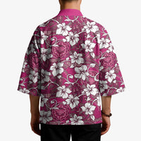 Piqi Bula Fiji Kimono Fijian Tapa Seamless Hibiscus - Polynesian Pride