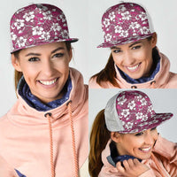 Piqi Bula Fiji Mesh Trucker Cap Fijian Tapa Seamless Hibiscus - Polynesian Pride