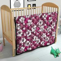 Piqi Bula Fiji Quilt Fijian Tapa Seamless Hibiscus - Polynesian Pride