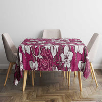 Piqi Bula Fiji Tablecloth Fijian Tapa Seamless Hibiscus - Polynesian Pride