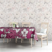 Piqi Bula Fiji Tablecloth Fijian Tapa Seamless Hibiscus - Polynesian Pride