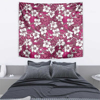 Piqi Bula Fiji Tapestry Fijian Tapa Seamless Hibiscus - Polynesian Pride