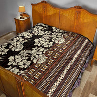 Bula Fiji Masi Quilt Tapa Tropical Hibiscus Half Stylized - Polynesian Pride