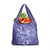 Polynesia Stomach Cancer Awareness Grocery Bag Periwinkle Ribbon Brave Strong!