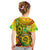 Halo Vanuatu Kid T Shirt Sand Drawing Turtle Polynesian Tropical Flowers LT14 - Polynesian Pride