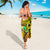 Halo Vanuatu Sarong Sand Drawing Turtle Polynesian Tropical Flowers LT14 - Polynesian Pride