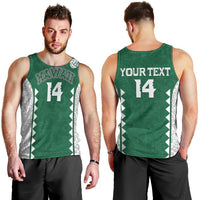 Custom Hawaii Volleyball Men Tank Top Hawaiian Kakau Pattern