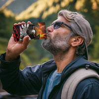 Fautasi Race Day American Samoa 4 in 1 Can Cooler Tumbler Bald Eagle Polynesian Tattoo