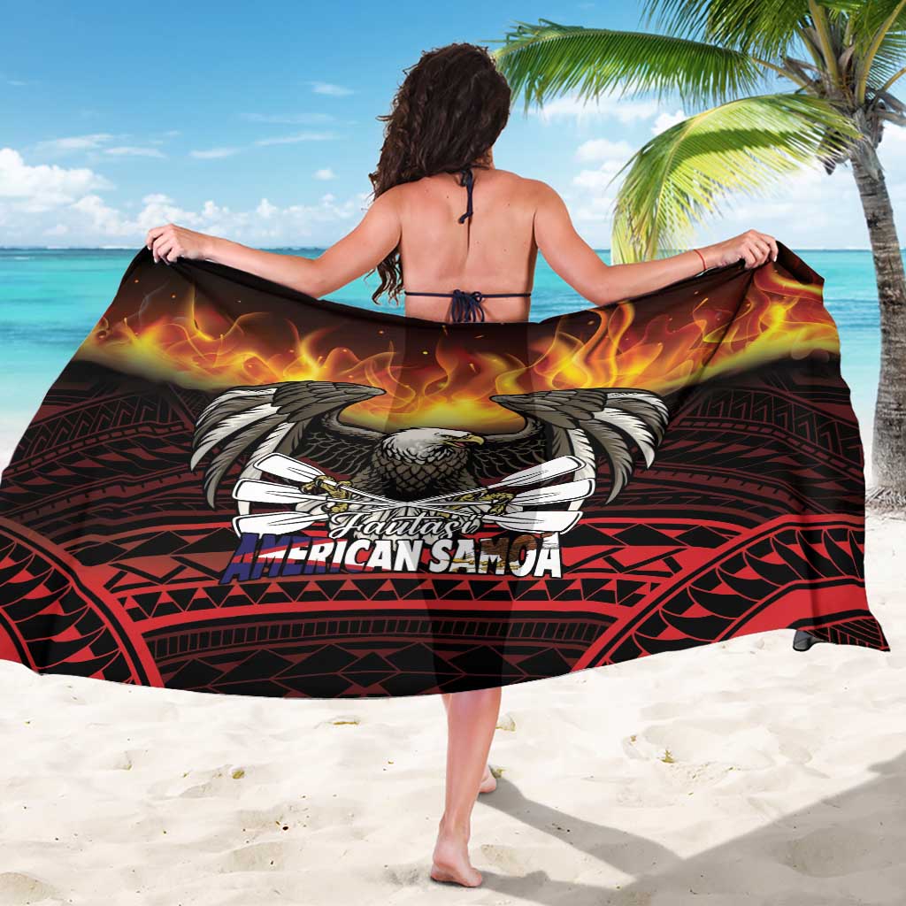 Fautasi Race Day American Samoa Sarong Bald Eagle Polynesian Tattoo
