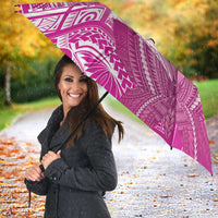 Polynesia Breast Cancer Awareness Umbrella Think Pink Ribbon Polynesian Butterflies