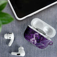 Lupus Awareness Month New Zealand AirPods Case Be Strong Warrior Maori Silver Fern LT14 - Polynesian Pride