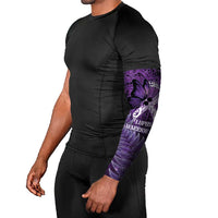 Lupus Awareness Month New Zealand Arm Sleeves Be Strong Warrior Maori Silver Fern LT14 - Polynesian Pride